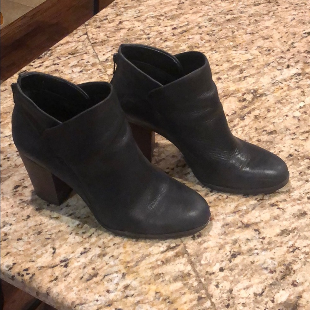 Gianni Bini black ankle boots.